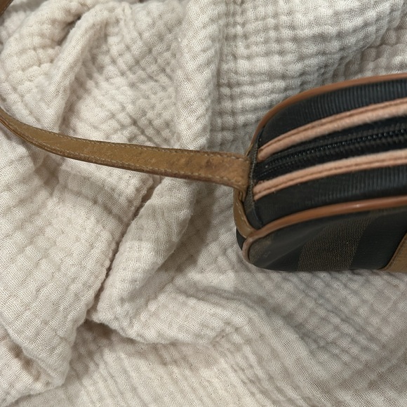 Authentic Vintage Pecan Stripe Fendi **flaws** - Picture 5 of 9